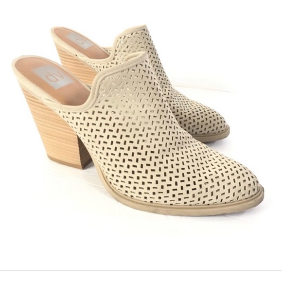 Dolce Vita Shoes - DOLCE VITA Kenli Laser Cut Mules - Size 8.5